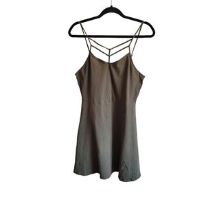Express Green Strappy Dress Size L